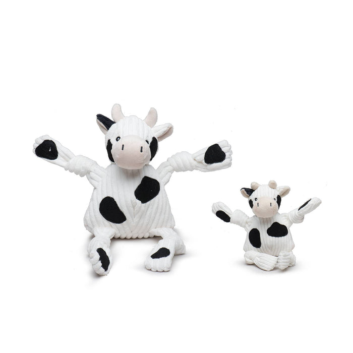 HuggleGroup - Dottie Cow Knottie® Plush Dog Toy