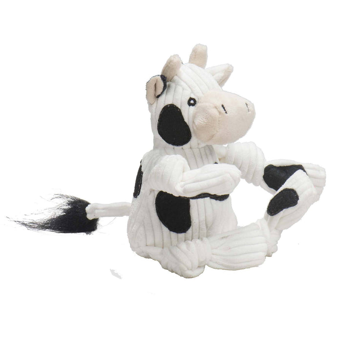 HuggleGroup - Dottie Cow Knottie® Plush Dog Toy