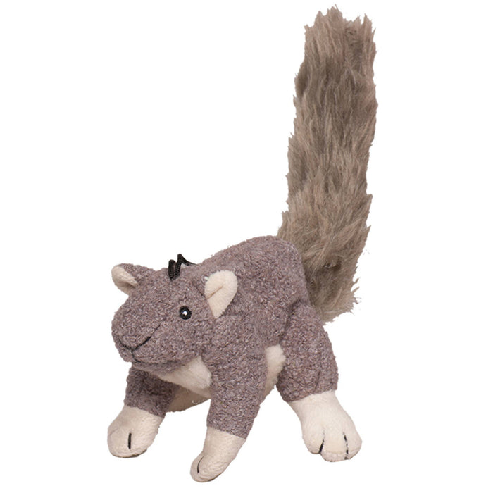 HuggleHounds- Feller Squirrel Plush Dog Toy: Small