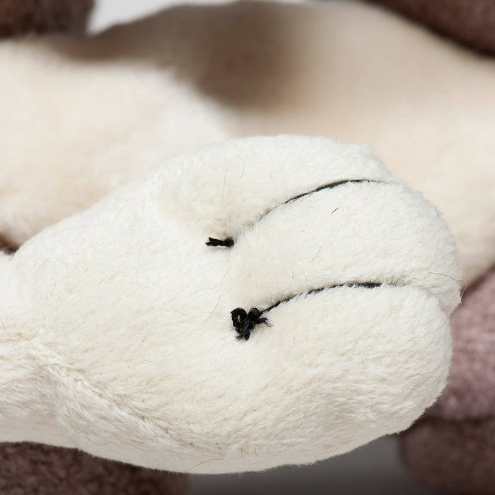 HuggleHounds- Feller Squirrel Plush Dog Toy: Small