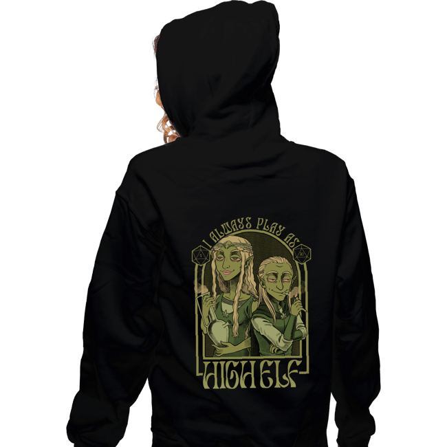 Zippered Hoodies, Unisex / Small / Black
