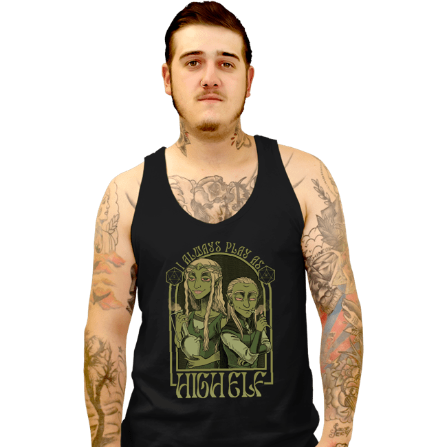 Tank Top, Unisex / Small / Black