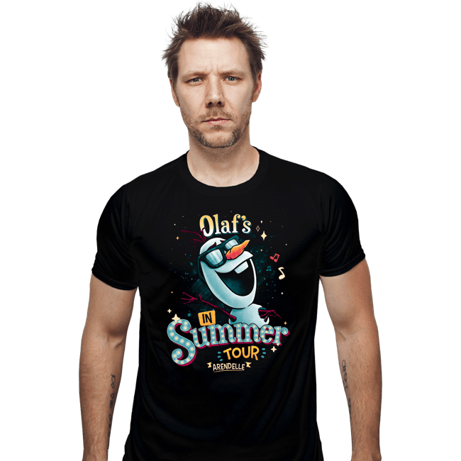 Secret_Shirts Fitted Shirts, Mens / Small / Black In Summer Tour
