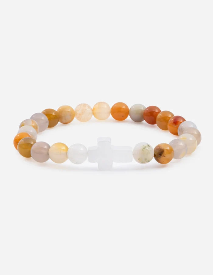 Israel Cross Bracelet