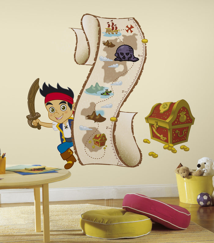 Jake & the Never Land Pirates Peel & Stick Growth Chart