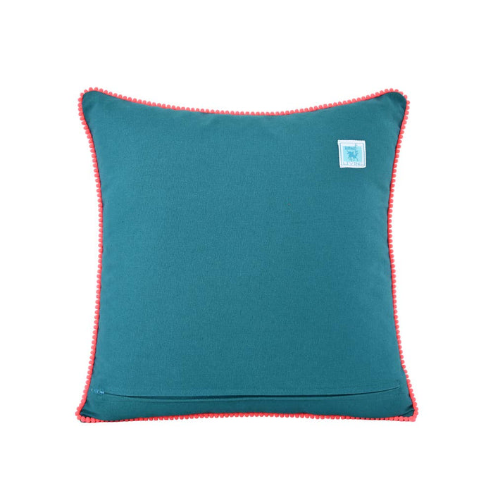 Karma Living - Dog Velvet Pillow 18x18"