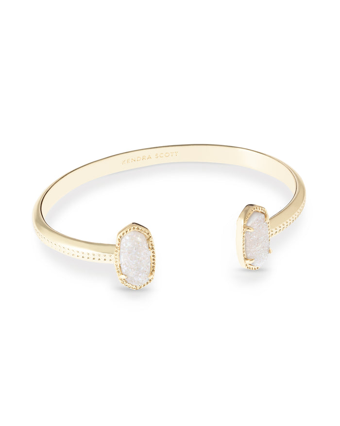 Kendra Scott - Bracelet - Gold Elton Cuff - Iridescent Drusy - Findlay Rowe Designs