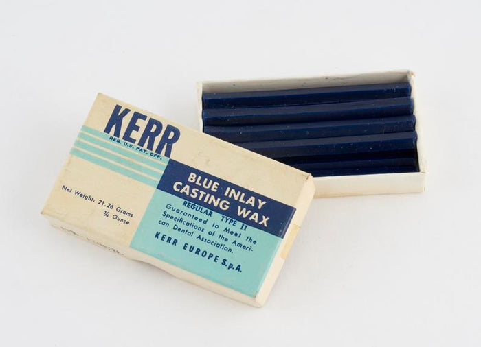 Kerr Master Pattern Carving Wax Blue