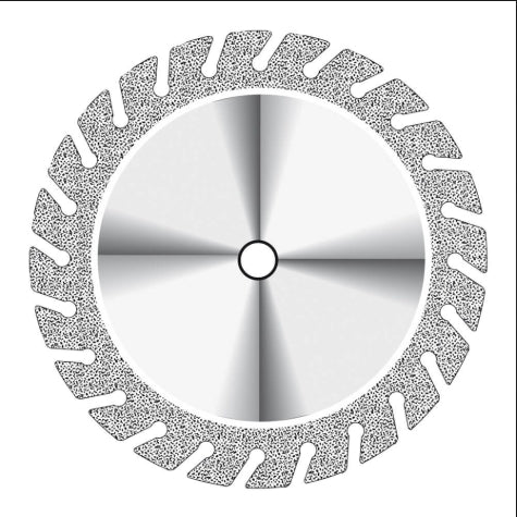 Kerr NTI Superflex Diamond Discs double sided Hand piece 19 mm each