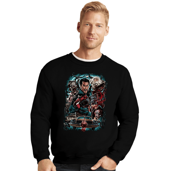 Crewneck Sweater, Unisex / Small / Black
