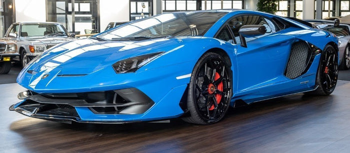 Lamborghini 0177 Blu Nila Tri-Coat Pearl Basecoat Clearcoat Quart Paint Kit