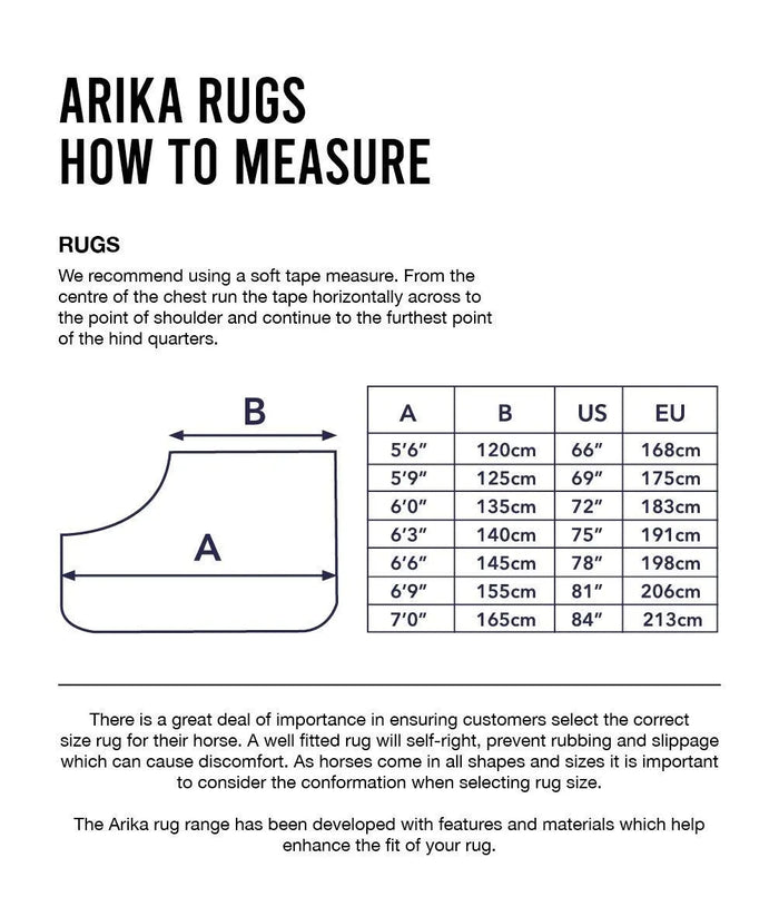 LeMieux Arika Stable - Tek Rug 350g - 5ft 6" -