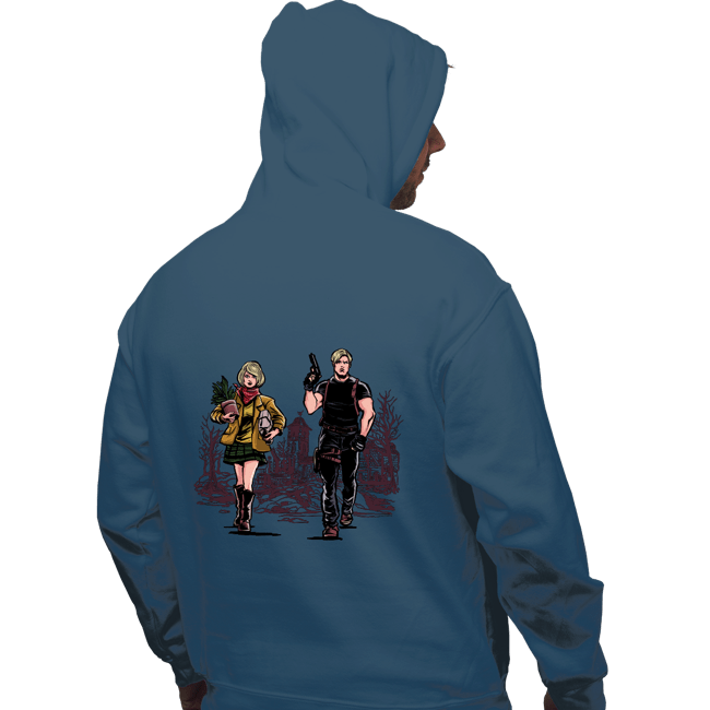 Pullover Hoodies, Unisex / Small / Indigo Blue