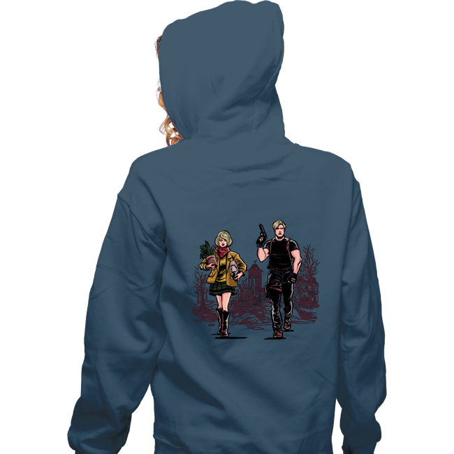 Zippered Hoodies, Unisex / Small / Indigo Blue