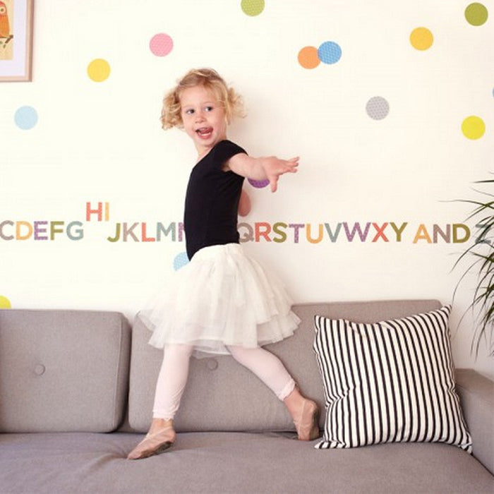 Letters Fabric Wall Decal