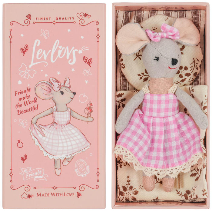 LevLovs Mouse Lulu In A Box With Bedding