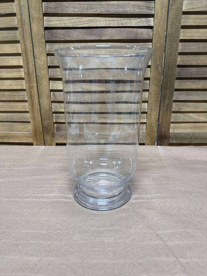 Lightweight Clear Glass Vase // 3 Available // PRICED INDIVIDUALLY