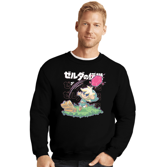 Crewneck Sweater, Unisex / Small / Black
