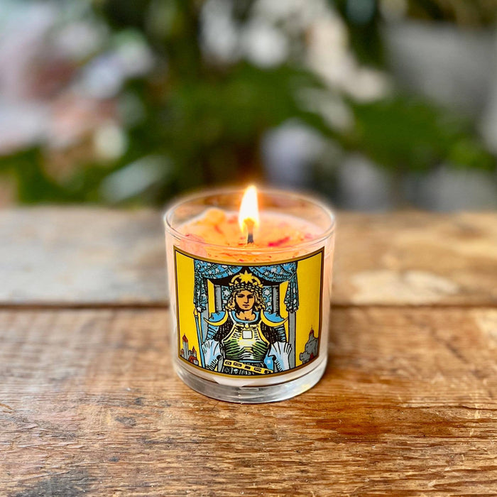 Magic Fairy Candles - Chariot Tarot Candle