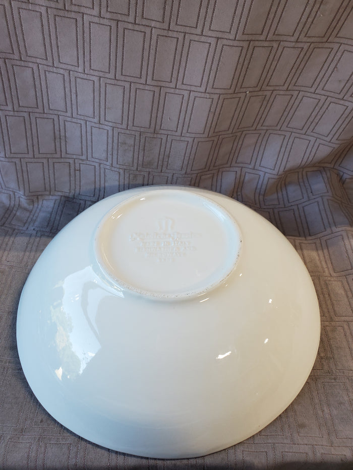 Maioliche Jessica White Ceramic Serving Bowl