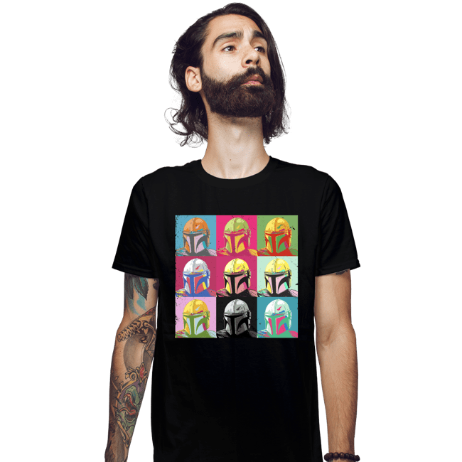 Daily_Deal_Shirts Fitted Shirts, Mens / Small / Black Mando Monroe