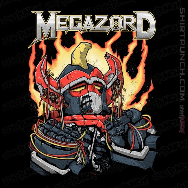 Daily_Deal_Shirts Magnets / 3"x3" / Black Megarobot