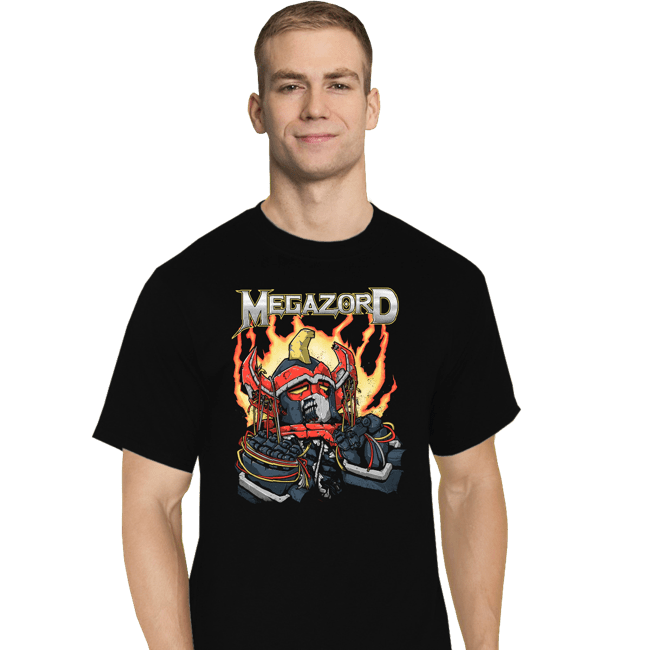Daily_Deal_Shirts T-Shirts, Tall / Large / Black Megarobot