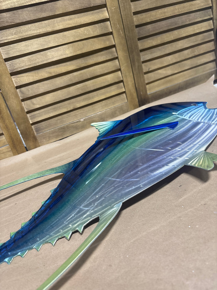 Metal Fish Wall Sculpture