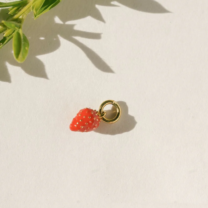 Mini Wild Strawberry Charm