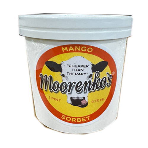 Moorenko's MANGO Sorbet 1 Pint (Moorenko's)