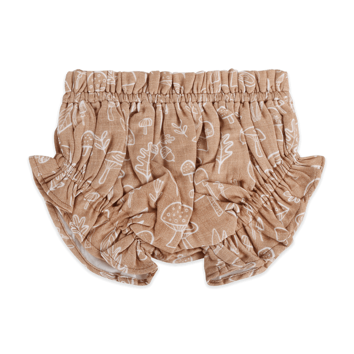 Mushroom Baby Dress & Bloomer (Organic Muslin) - Diaper Cover