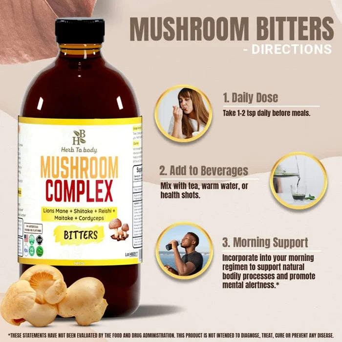 Mushroom Complex Bitters 16oz