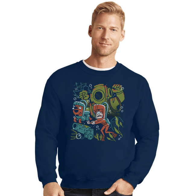 Crewneck Sweater, Unisex / Small / Navy