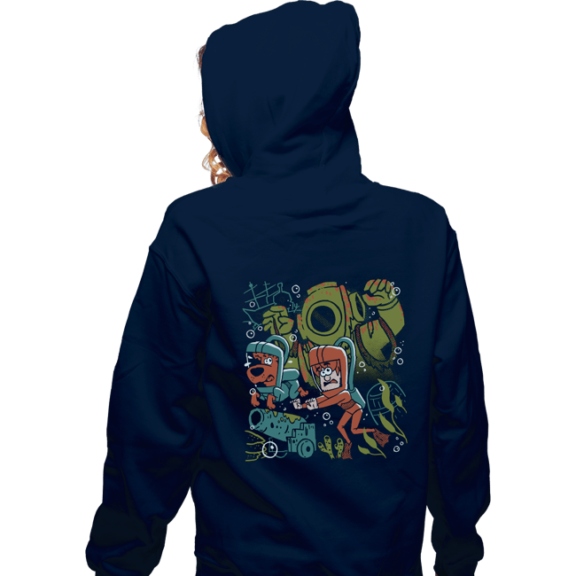 Zippered Hoodies, Unisex / Small / Navy