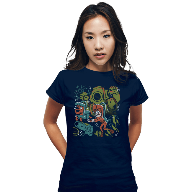 Fitted Shirts, Woman / Small / Navy