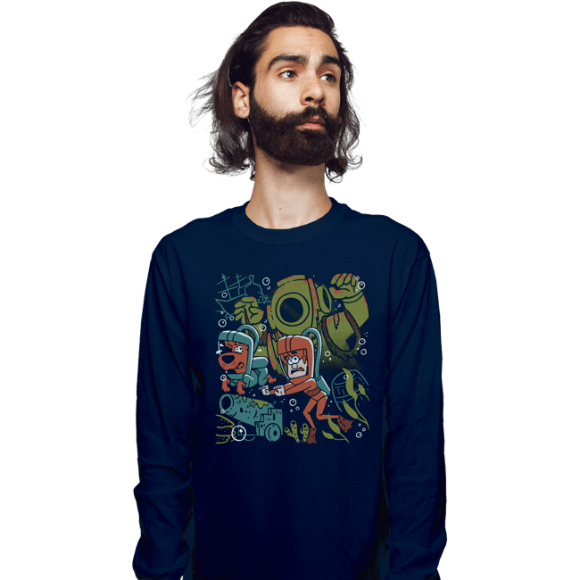 Long Sleeve Shirts, Unisex / Small / Navy