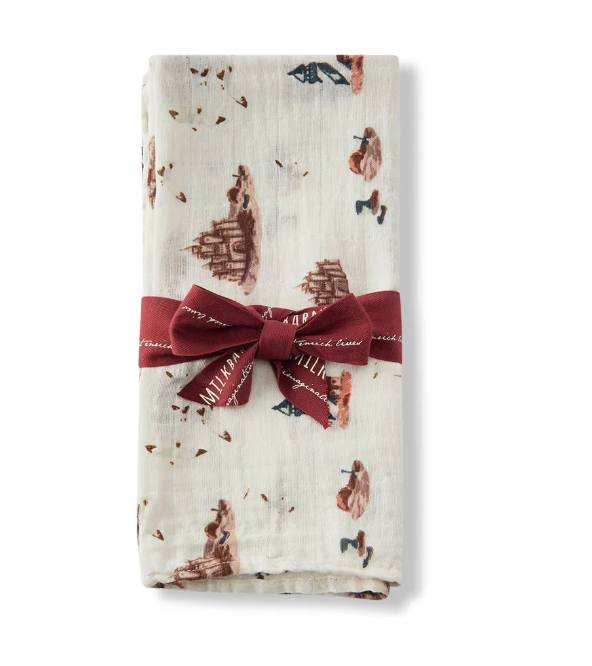 Organic Burp Cloths Sandcastle