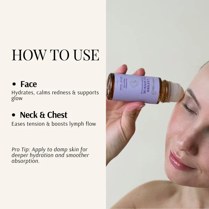 Organic Castor Oil Roll-on With Lavender