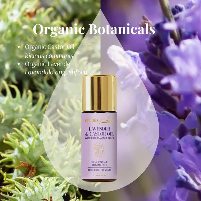 Organic Castor Oil Roll-on With Lavender
