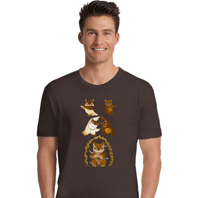 Premium Shirts, Unisex / Small / Dark Chocolate