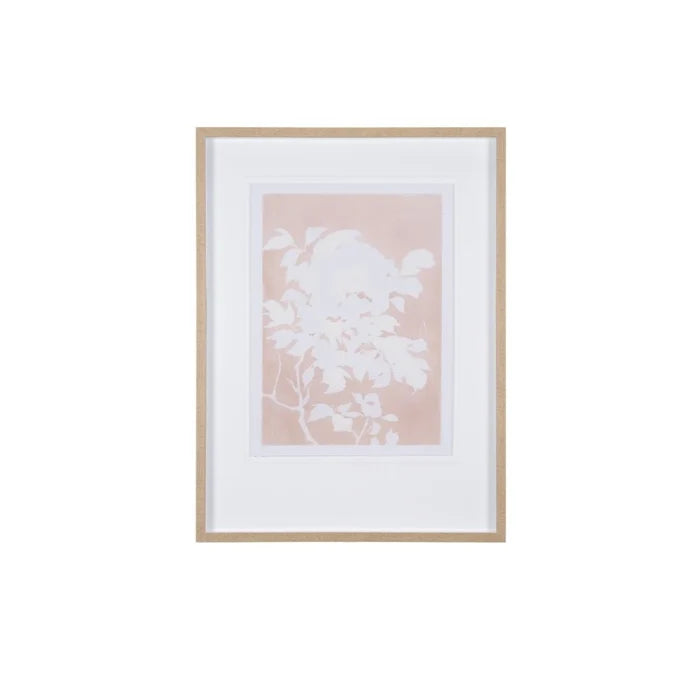 Peony Flower Silhouette Wall Art: Available at City Home PDX