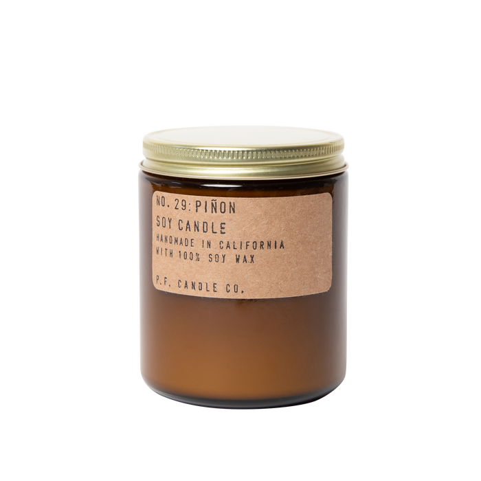 P.F. Candle Co.- Piñon - 7.2 oz Standard Soy Candle