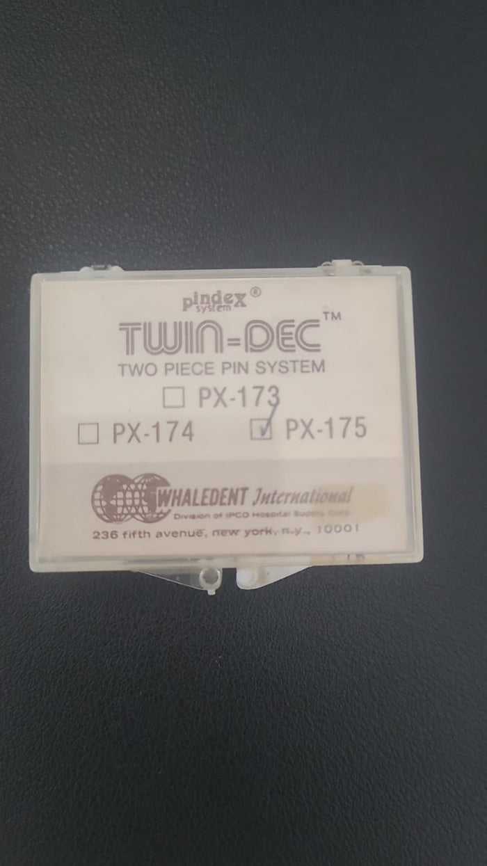 Pindex Twin-Dec Two Peice Pin System PX-175