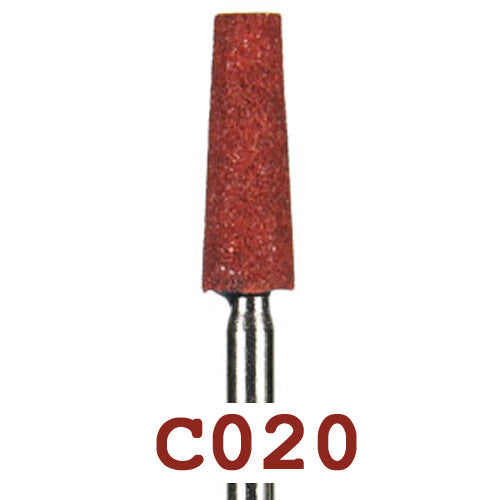 Pkg/100 Coral / Red Mounted Stone (HP Shank)