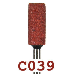 Pkg/100 Coral / Red Mounted Stone (HP Shank)