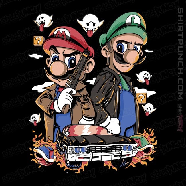 Secret_Shirts Magnets / 3"x3" / Black Plumber Family Business