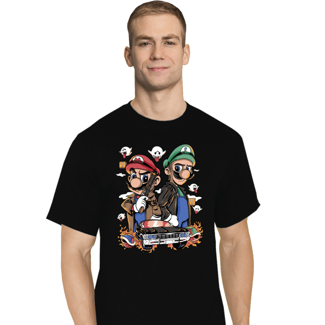 Secret_Shirts T-Shirts, Tall / Large / Black Plumber Family Business