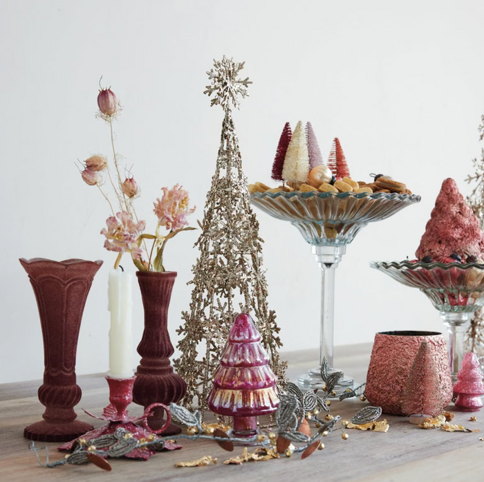 Pressed Glass Pedestal Bowl - 13 Hub Lane   |  Pedestal Bowls