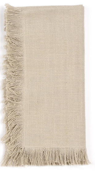 Raine & Humble - Napkins Set/4 - Muse - Taupe