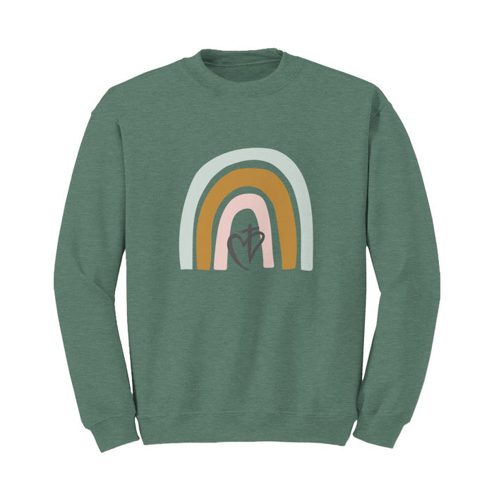 Real Time JC Gray Logo Crew Sweatshirt